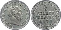 Brandenburg-Preußen 1/2 Silbergroschen Wilhelm I. 1861-1888. -