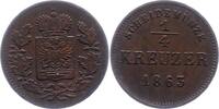 Schwarzburg-Rudolstadt 1/4 Kreuzer Friedrich Günther 1807-1867. -
