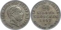 Lippe, Grafschaft 2 1/2 Silbergroschen Paul Alexander Leopold 1820-1851. -