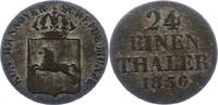 Braunschweig-Calenberg-Hannover 1/24 Taler Wilhelm IV. 1830-1837. -