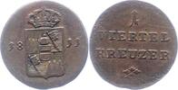 Würzburg-Großherzogtum 1/4 Kreuzer Ferdinand von Österreich 1806-1814. -