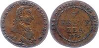 Mainz-Erzbistum 1/4 Kreuzer Friedrich Karl Joseph 1774-1802. -
