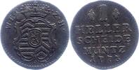 Hanau-Münzenberg Heller Wilhelm IX. von Hessen-Kassel 1760-1785. -