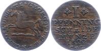 Braunschweig-Wolfenbüttel Pfennig Karl 1815-1830. -