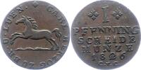 Braunschweig-Wolfenbüttel Pfennig Karl 1815-1830. -