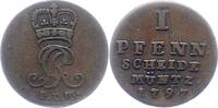 Braunschweig-Calenberg-Hannover Cu-Pfennig Georg III. 1760-1820. -