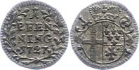 Fulda-Bistum Pfennnig Adolf von Dalberg 1726-1737. -