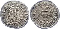 Sechsling zu 1/96 Taler 1646 Lübeck-Stadt  Sehr schön