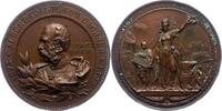 Sachsen-Albertinische Linie Bronzemedaille Albert 1873-1902. -