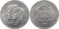 Anhalt 3 Mark Friedrich II. 1904-1918. -