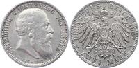Baden 2 Mark Friedrich I. 1856-1907. -