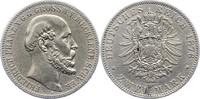 Mecklenburg-Schwerin 2 Mark Friedrich Franz II. 1842-1883. -