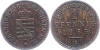 Sachsen-Weimar-Eisenach Pfennig Carl Alexander 1853-1901. -