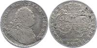 Sachsen-Albertinische Linie 1/6 Taler Friedrich August II. 1733-1763. -