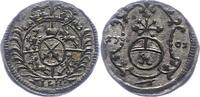Sachsen-Albertinische Linie Pfennig Friedrich August I. 1694-1733. -