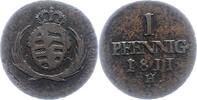 Sachsen-Albertinische Linie Pfennig Friedrich August I. 1806-1827. -