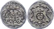 Sachsen-Albertinische Linie Pfennig Friedrich August I. 1694-1733. -