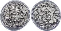 Sachsen-Albertinische Linie Pfennig Friedrich August I. 1694-1733. -