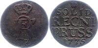 Brandenburg-Preußen Schilling Friedrich II. 1740-1786. -