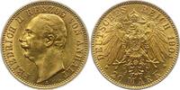 Anhalt 20 Mark Gold Friedrich II. 1904-1918. -