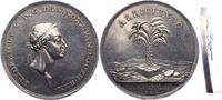Silbermedaille 1746-1766 Dänemark Frederik V. 1746-1766. Rand bearbeitet, sehr schön - vorzüglich