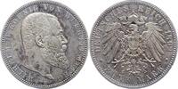 Württemberg 5 Mark Wilhelm II. 1891-1918. -