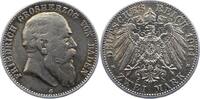 Baden 2 Mark Friedrich I. 1856-1907. -