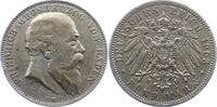Baden 5 Mark Friedrich I. 1856-1907. -