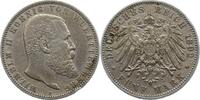 Württemberg 5 Mark Wilhelm II. 1891-1918. -