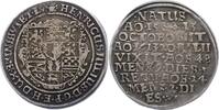 Braunschweig-Wolfenbüttel 1/4 Sterbetaler Heinrich Julius 1589-1613. -