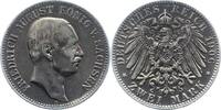 Sachsen 2 Mark Friedrich August III. 1904-1918. -