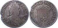 Frankreich 1/2 Ecu Ludwig XIV. 1643-1715. -