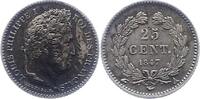 Frankreich 25 Centimes Louis Philipp 1830-1848. -