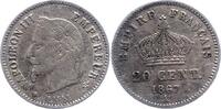 Frankreich 20 Centimes Napoleon III. 1852-1870. -