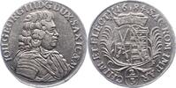 Sachsen-Albertinische Linie 2/3 Taler Johann Georg III. 1680-1691. -