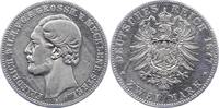 Mecklenburg-Strelitz 2 Mark Friedrich Wilhelm 1860-1904. -