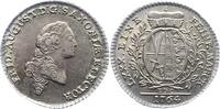 Sachsen-Albertinische Linie 1/6 Taler Friedrich August III. 1763-1806. -