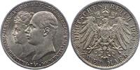 Mecklenburg-Schwerin 2 Mark Friedrich Franz IV. 1897-1918. -