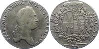 Sachsen-Albertinische Linie Taler Friedrich August III. 1763-1806. -