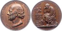 Sachsen-Albertinische Linie Bronzemedaille Anton 1827-1836. -