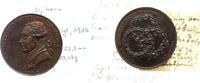 Sachsen-Weimar-Eisenach Bronzemedaille Carl August 1775-1828. -