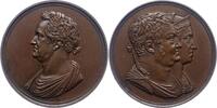 Sachsen-Weimar-Eisenach Bronzemedaille Carl August 1775-1828. -