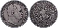 Brandenburg-Preußen Taler Wilhelm I. 1861-1888. -