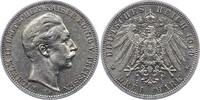 Preußen 3 Mark Wilhelm II. 1888-1918. -