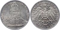 Sachsen 3 Mark Friedrich August III. 1904-1918. -