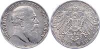 Baden 2 Mark Friedrich I. 1856-1907. -
