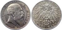 Baden 2 Mark Friedrich I. 1856-1907. -