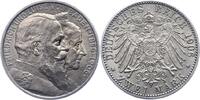 Baden 2 Mark Friedrich I. 1856-1907. -