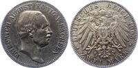 Sachsen 2 Mark 1905 E Friedrich August III. 1904-1918. Sehr schön