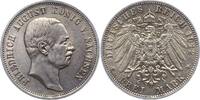 Sachsen 3 Mark Friedrich August III. 1904-1918. -